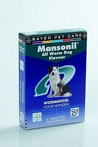 Mansonil - Wormmiddel Tasty dog