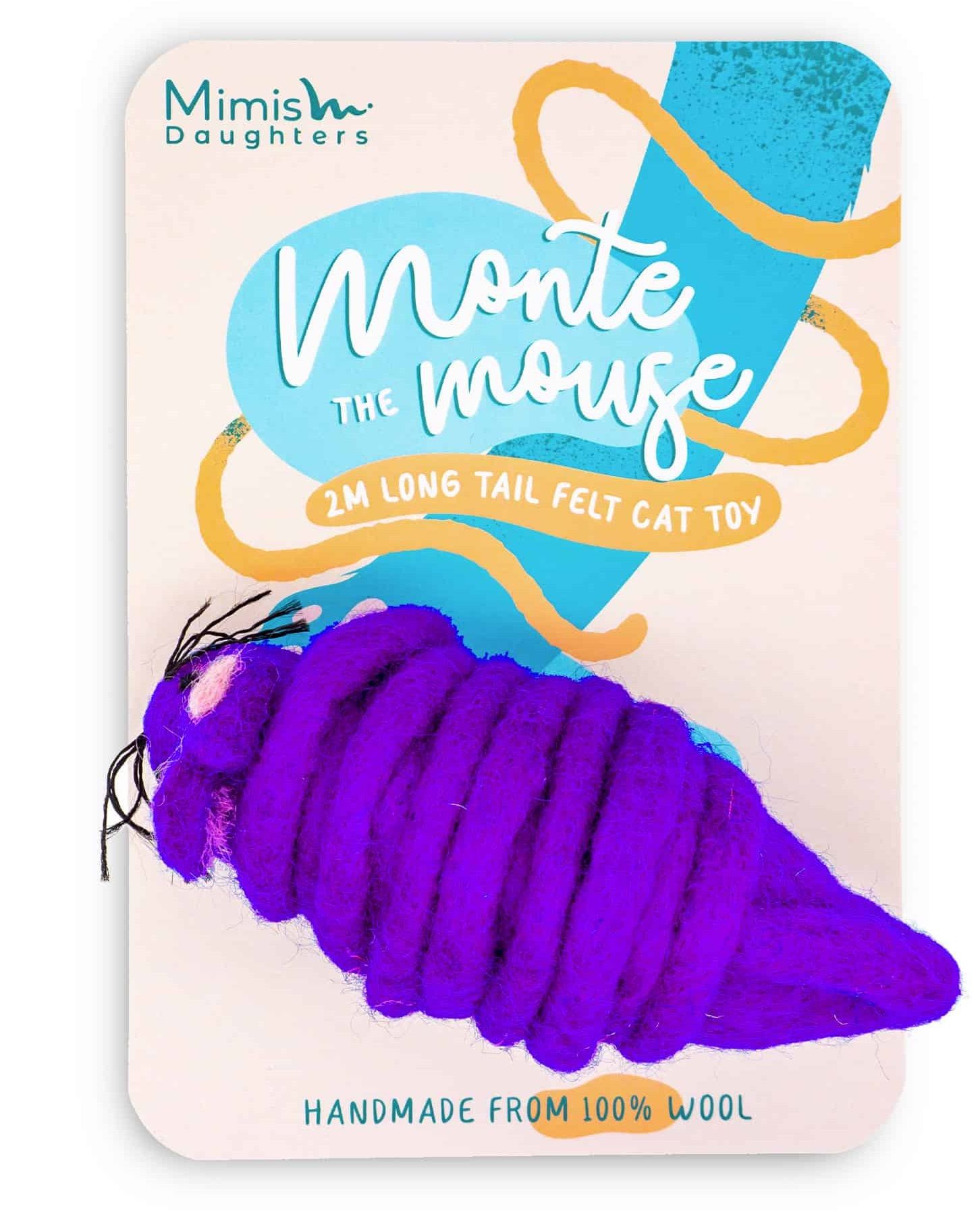 Mimis Daughters - Monte The Mouse Paars