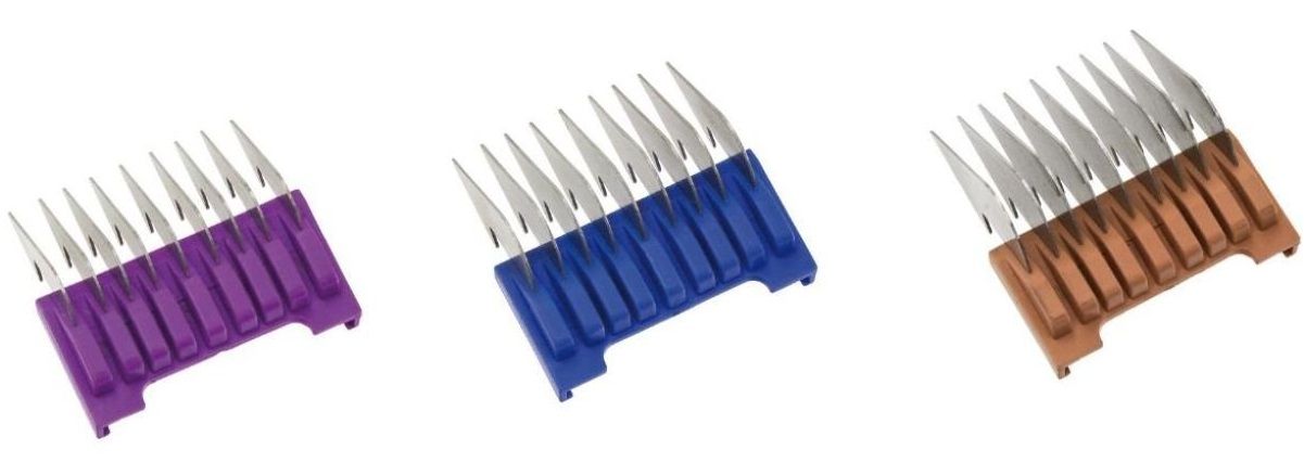 Moser - Moser opzetkammen set met metalen tanden