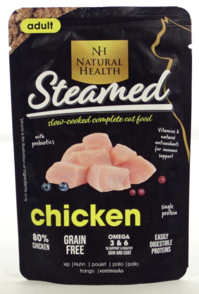 Natural Health Cat - Steamed Chicken 85gr