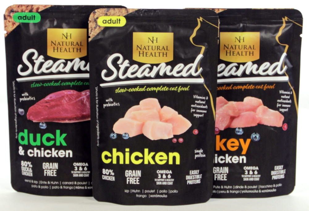 Natural Health Cat - Steamed Mixed Grill 12x85gr