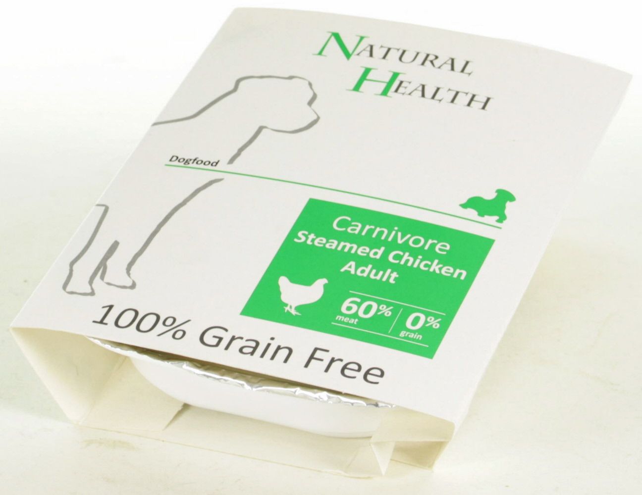 Natural Health Dog - Steamed Carnivore Chicken Graanvrij