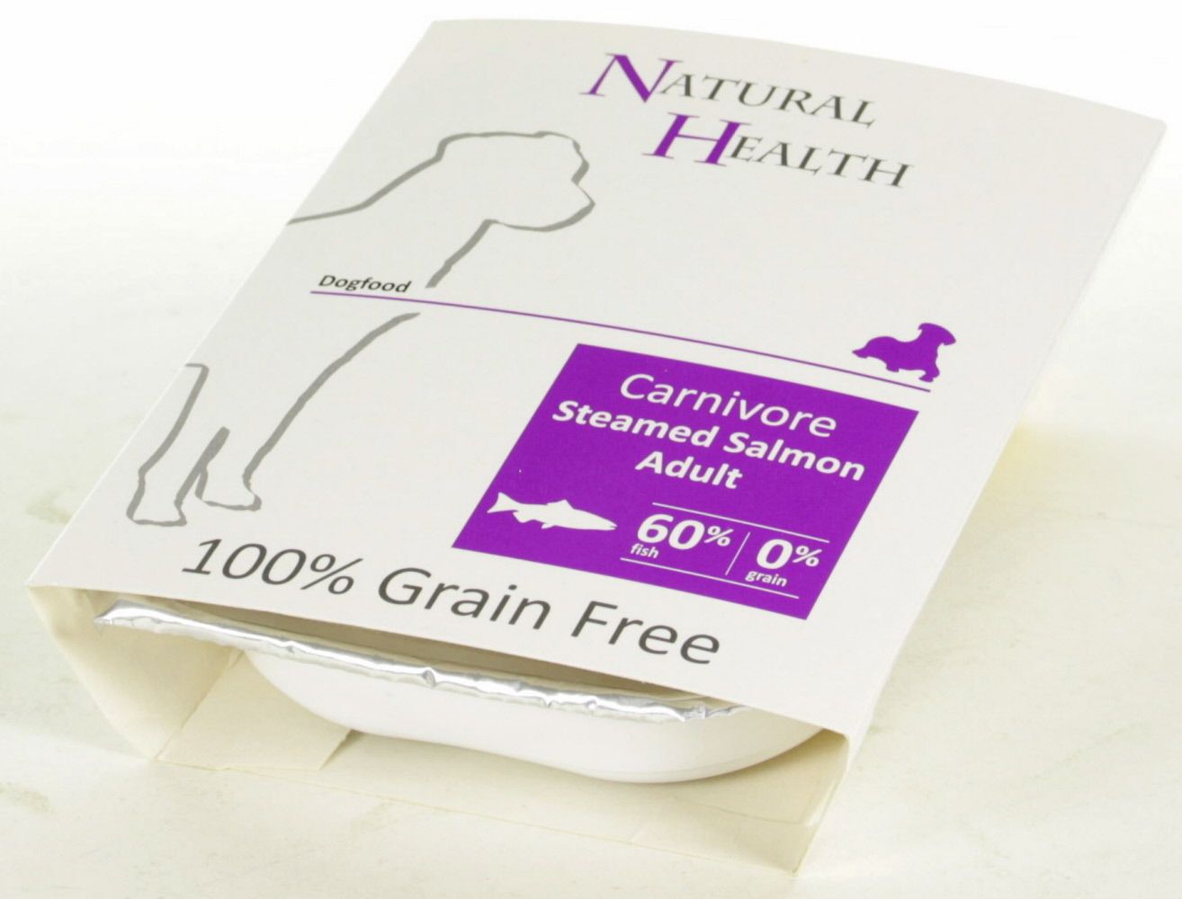 Natural Health Dog - Steamed Carnivore Salmon Graanvrij