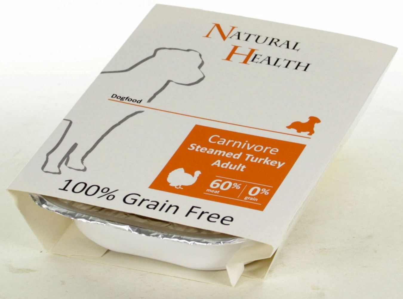 Natural Health Dog - Steamed Carnivore Turkey Graanvrij