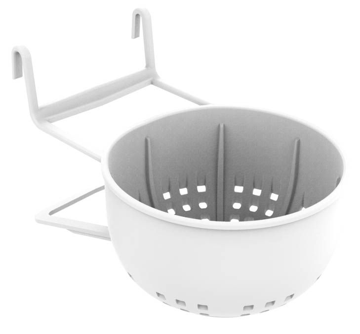 Nest Plastic Anti-luis Wit