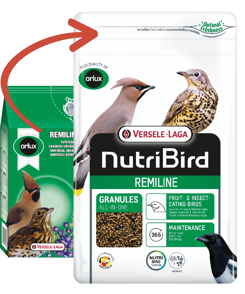Nutribird - Remiline Pateekorrel 1kg