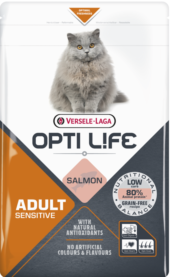 Opti Life - Cat Sensitive Zalm