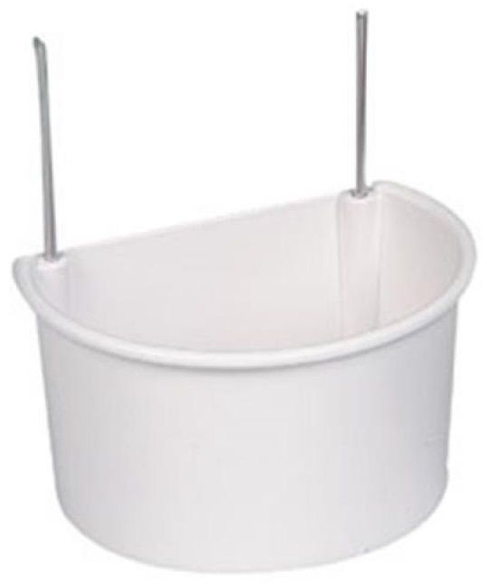 Papegaai Pot Wit Met Haak Wit