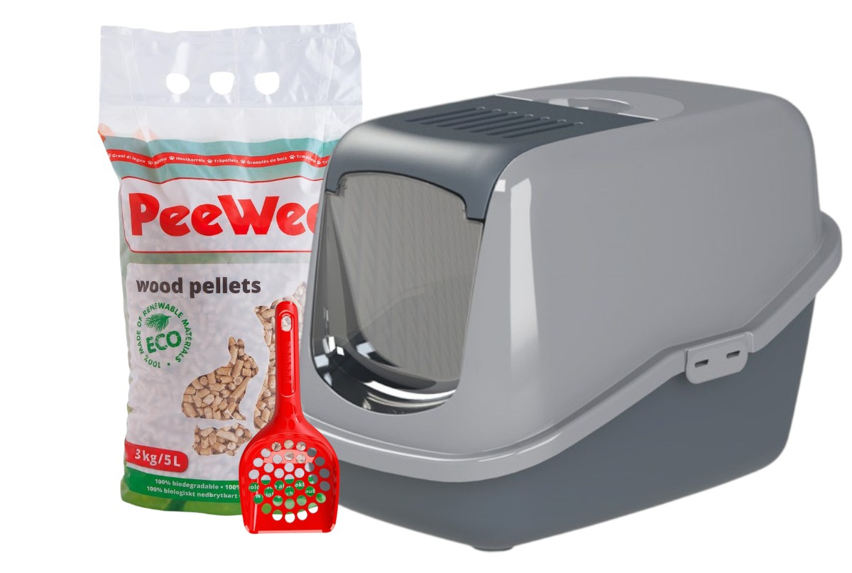 PeeWee - Startpakket EcoHus Antraciet/Grijs