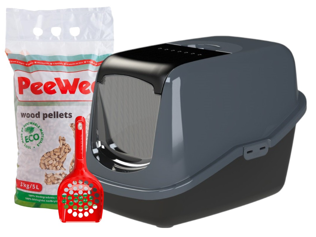 PeeWee - Startpakket EcoHus Zwart/Antraciet