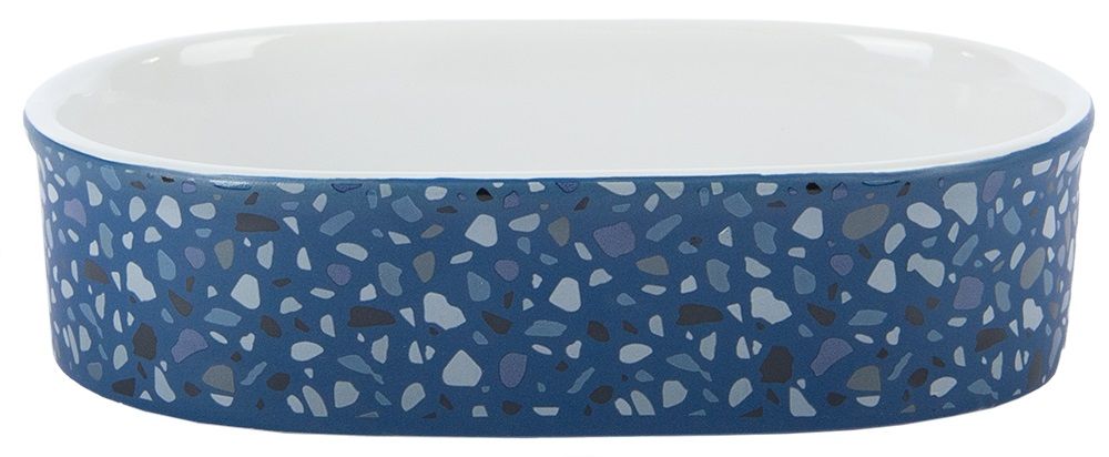 Petlando - Ovale kattenvoerbak Terrazzo