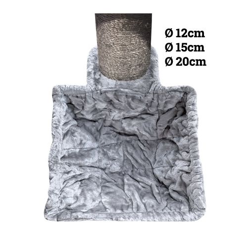 Petrebels - Hangmat Luxury SQUARE Grey