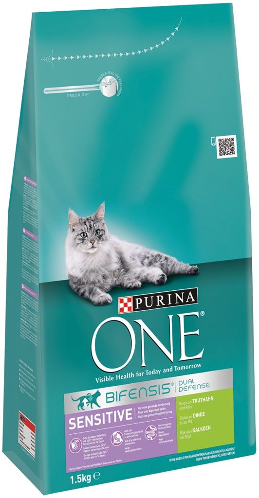 Purina One - Sensitive Kalkoen / Rijst