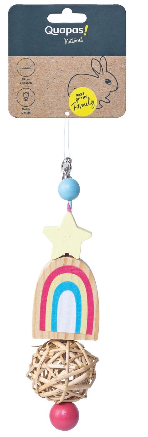 Quapas! - Rodent Rainbow Chew Toy