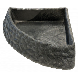 REPTO CORNER DISH GREY L