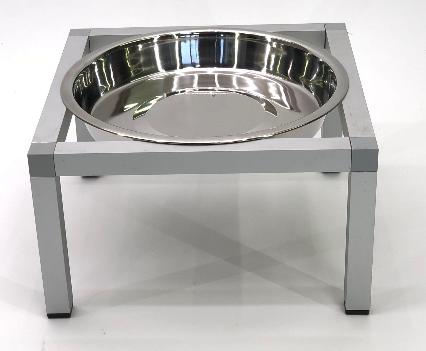 RVS badschaal + frame