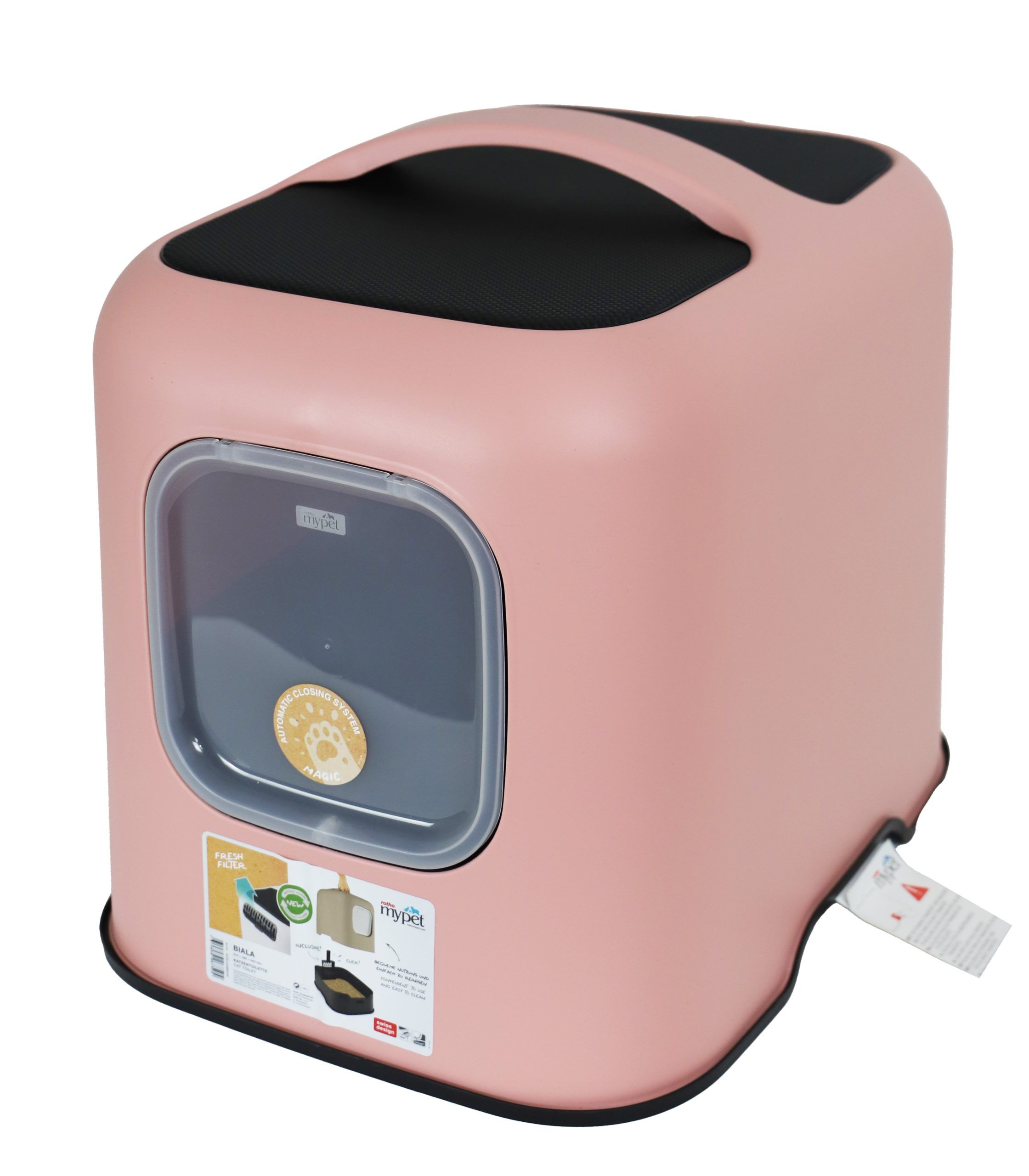 Rotho Mypet - Kattentoilet Biala Roze