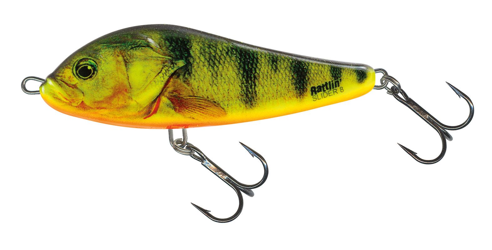 Salmo RattlinSlider Sinking - 8cm Supernatural Hot Perch