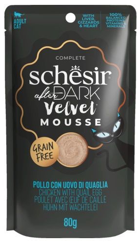 Schesir After Dark Complete - Kip & Kwartelei in fluweelzachte mousse