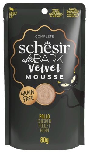 Schesir After Dark Complete - Kip in fluweelzachte mousse