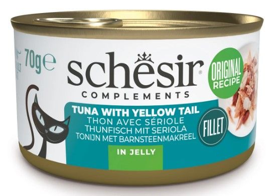 Schesir Complements - Tonijn met Barnsteenmakreel in Jelly