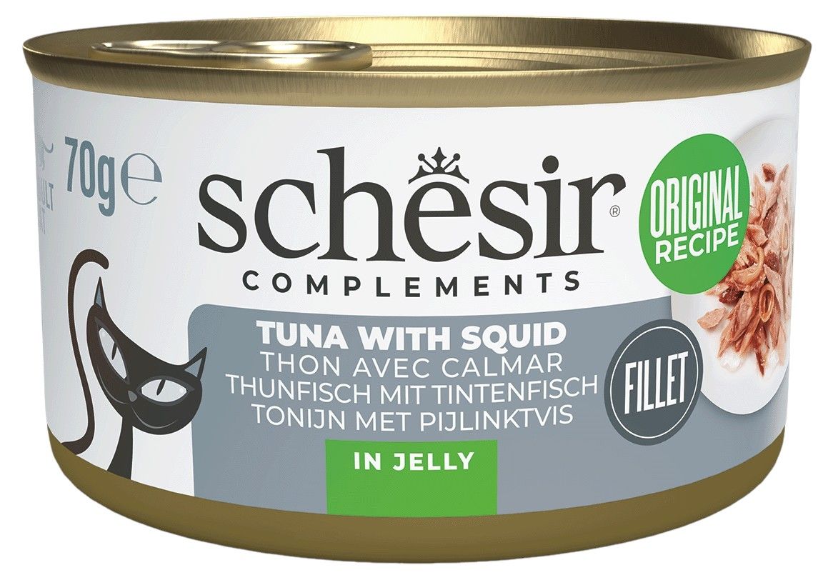 Schesir Complements - Tonijn met inktvis in Jelly