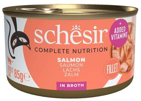 Schesir Complete Nutrition - Zalm in Broth