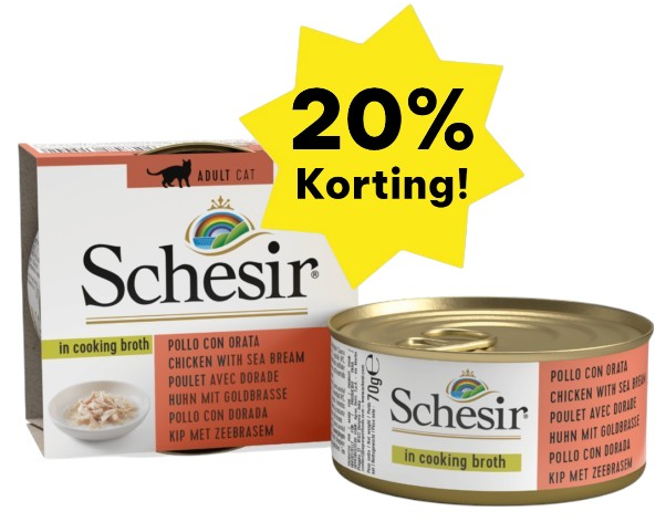Schesir - in Bouillon - Kip met Zeebrasem