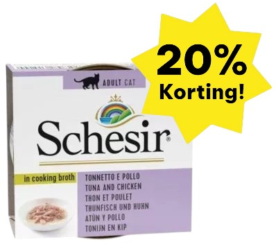 Schesir - in Bouillon - Tonijn & Kipfilet