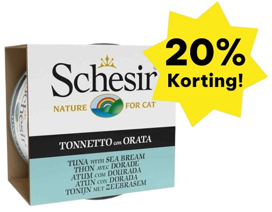 Schesir - in Gelei - Tonijn en Zeebrasem