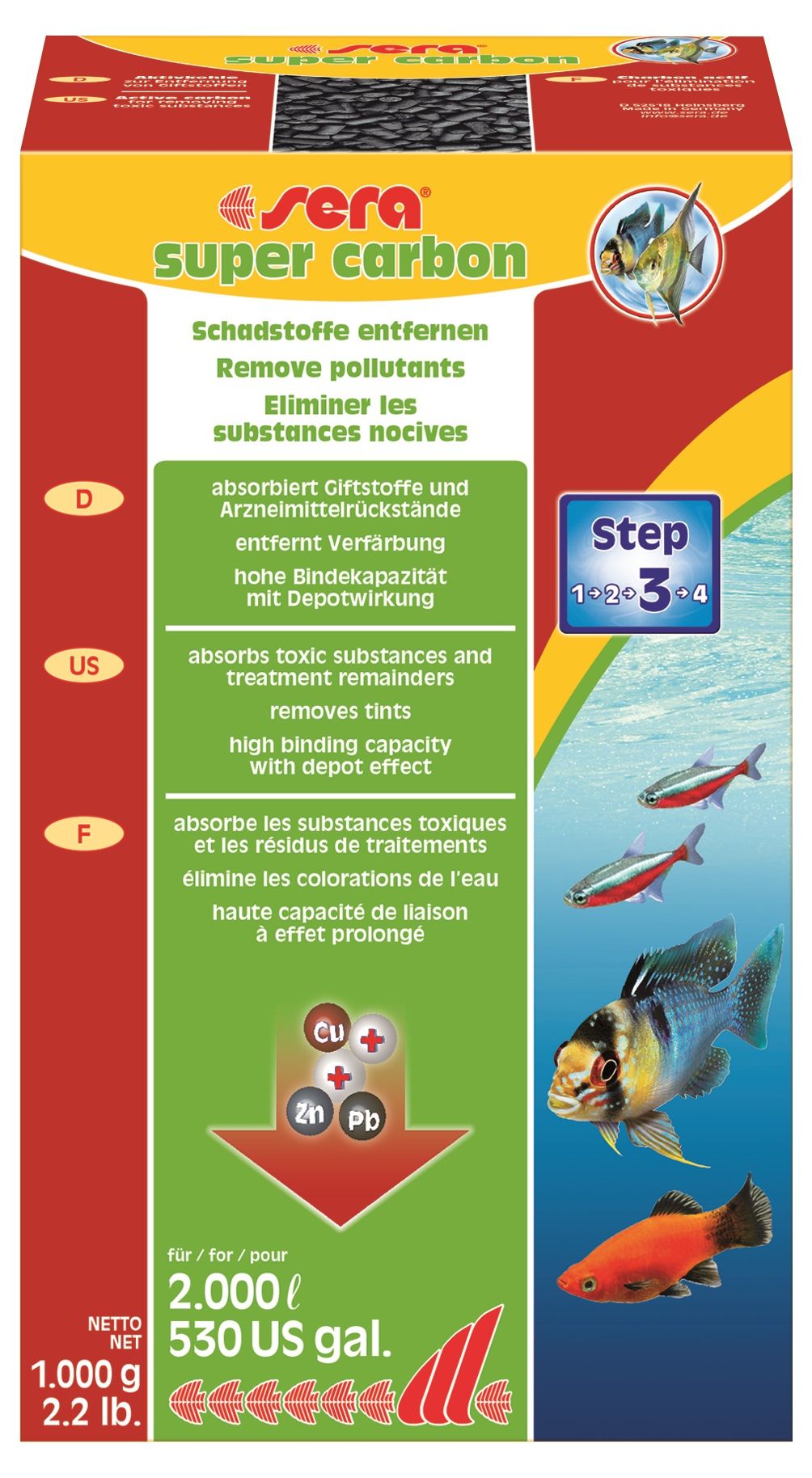 Sera - Aktief Filterkool