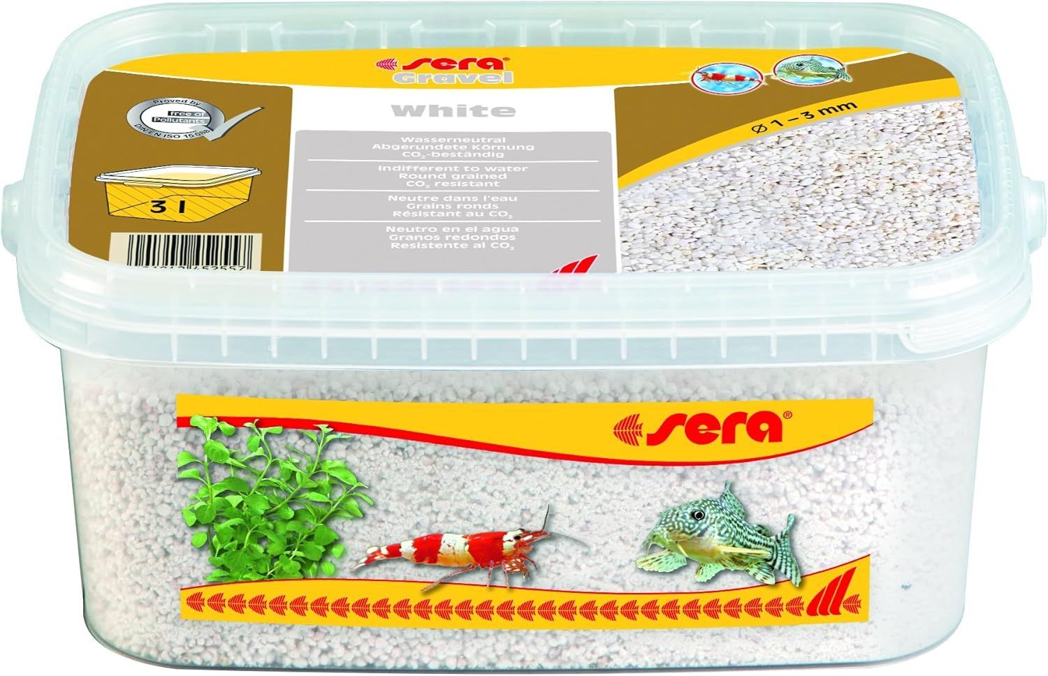 Sera - Gravel Wit 1-3 mm