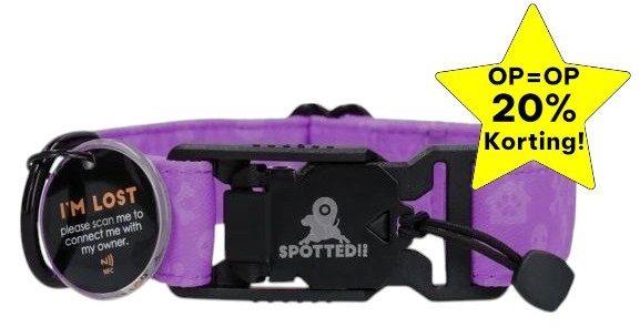 Spotted! PRO Halsband Paars