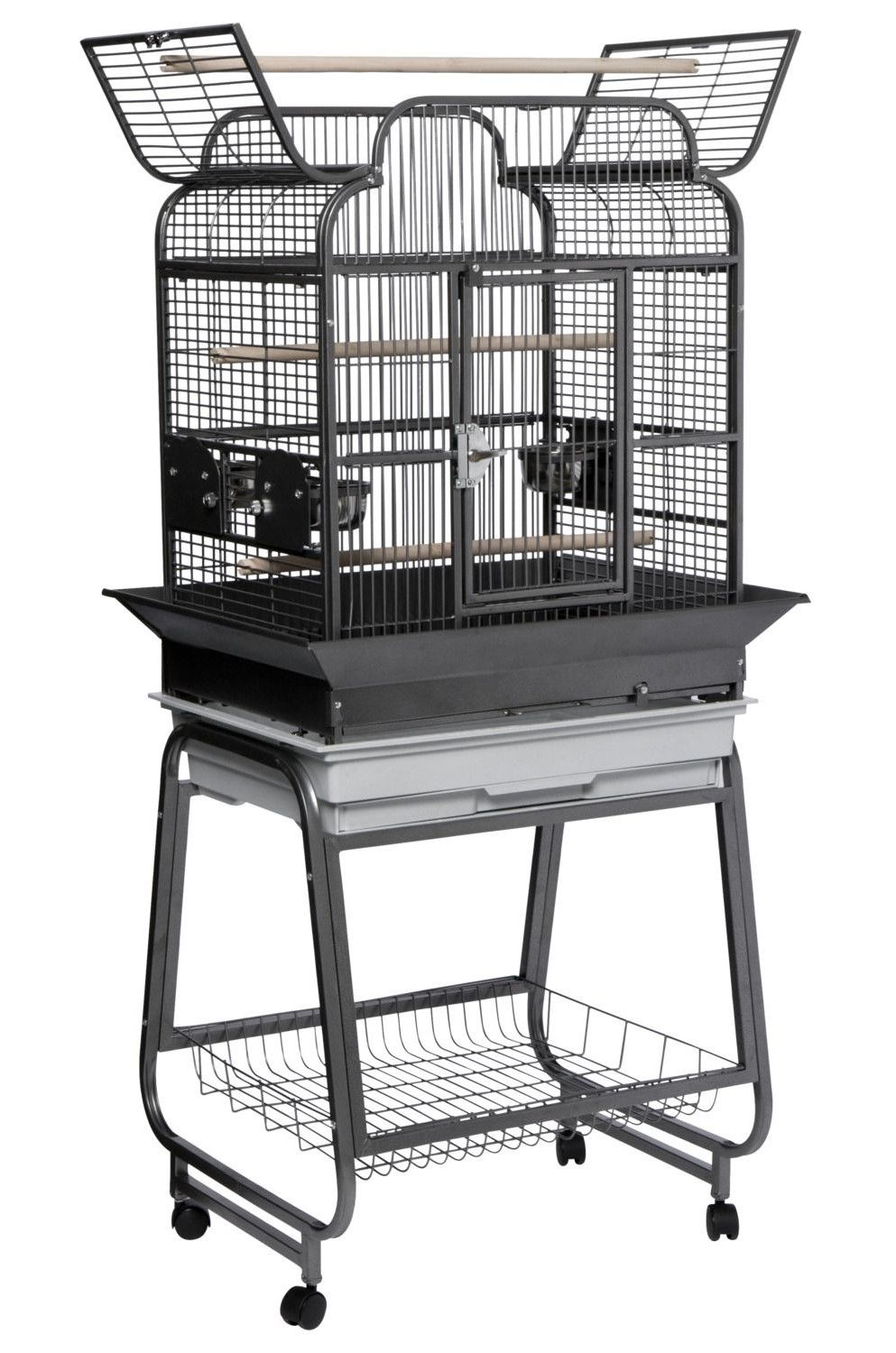 Strong - Vogelkooi Villa Gaia Zilver/Grijs