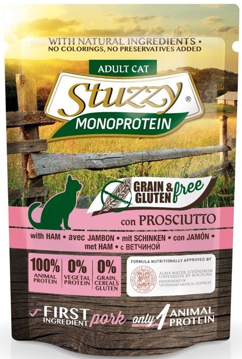 Stuzzy - Pouch Kat - MonoproteÃ¯ne Ham