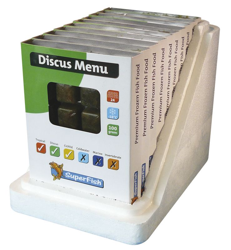 Superfish - Diepvries Discus Menu 100gr
