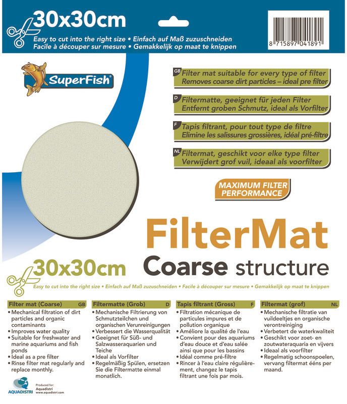 Superfish - Filtermat japanse