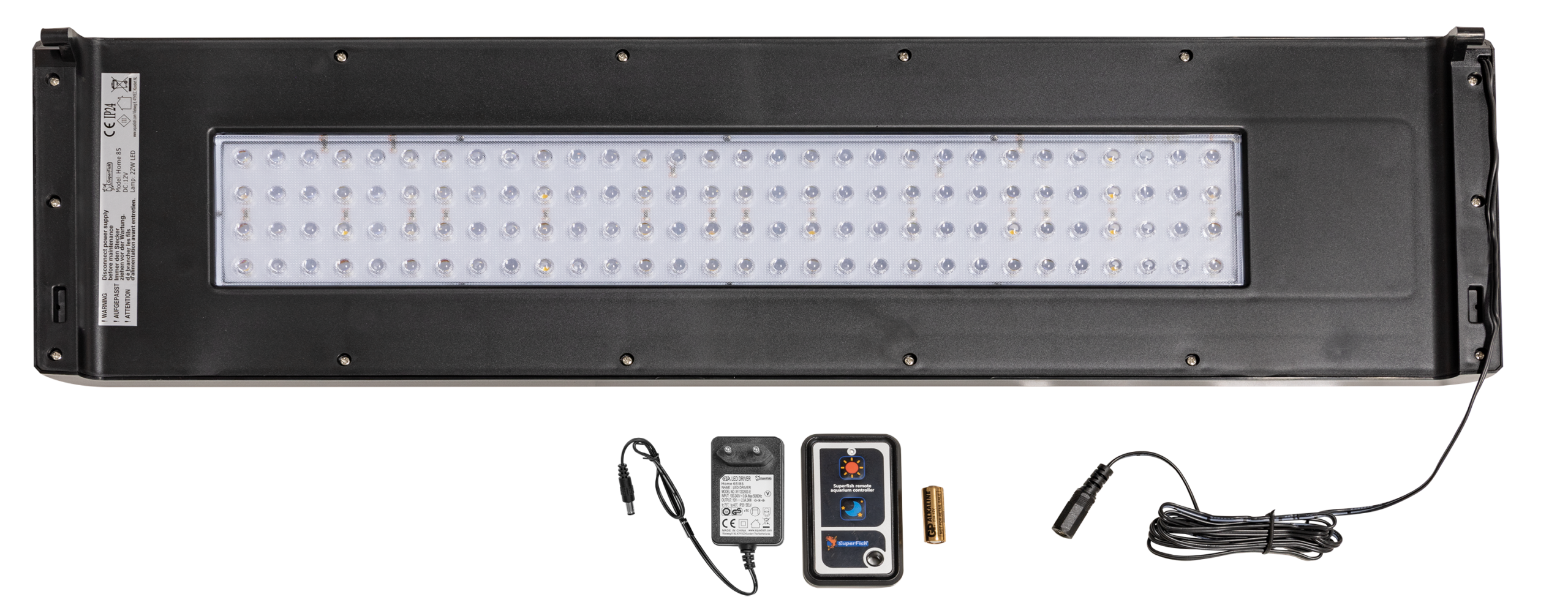 Superfish - Home 80/85 Lichtkap + Remote