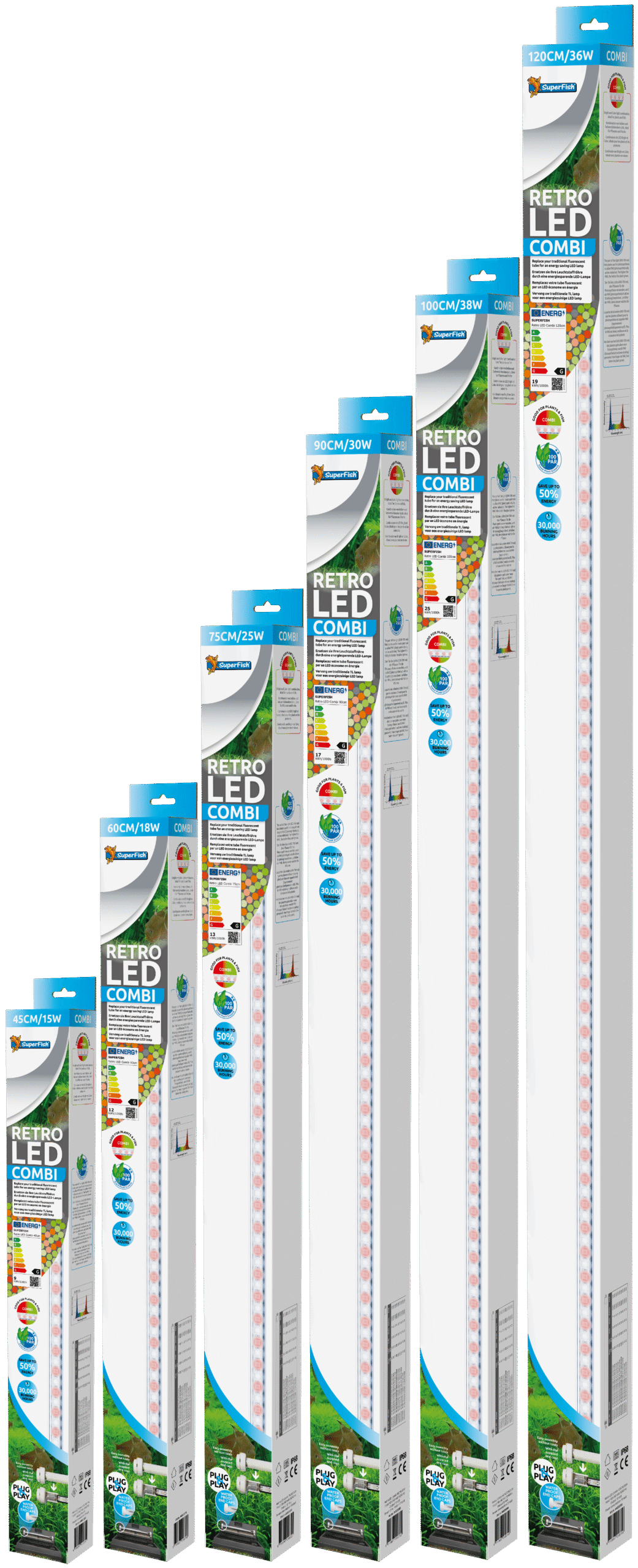 Superfish - Retro LED Combi