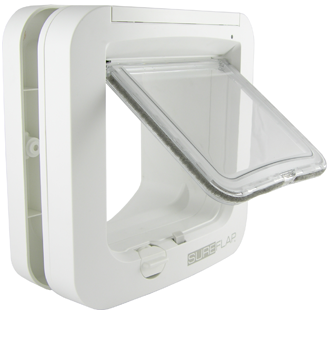 SureFlap Huisdierluik werkt op chip