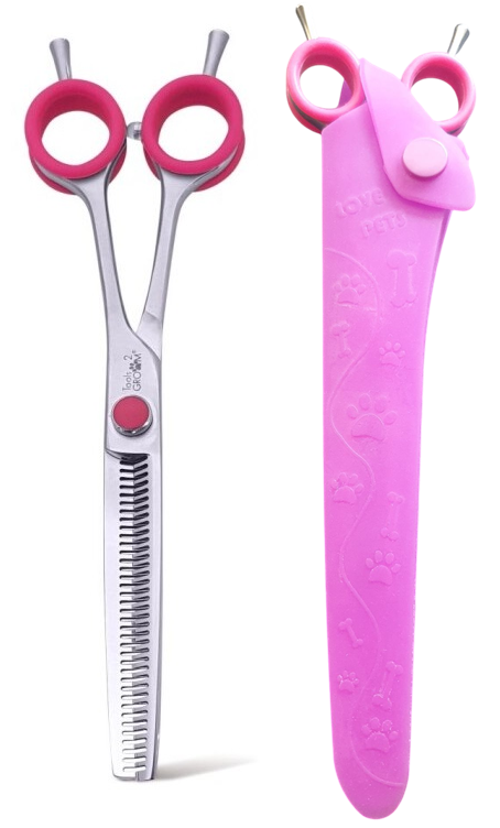 Tools-2-Groom - Rainbow Razor Effileerschaar dubbelzijdig 7 inch