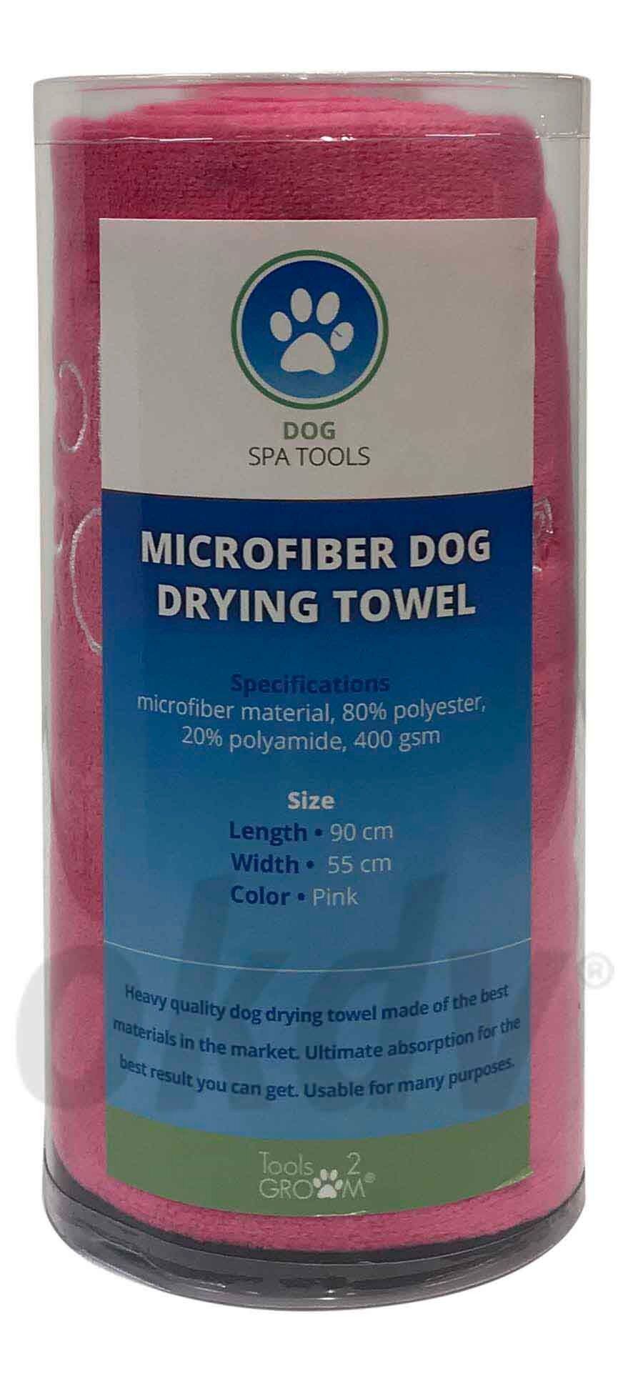 Tools-2-groom - Handdoek Microvezel Roze