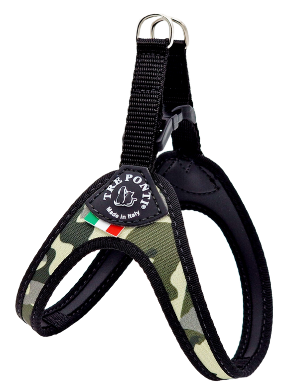 Tre Ponti - Fibbia Camouflage Tuig Grijs