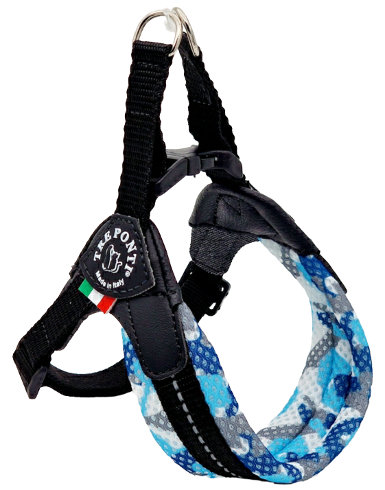 Tre Ponti - Fibbia Penny Licht Blauw Camouflage Verst.