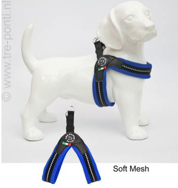 Tre Ponti - Mesh Fibbia Reflecterend (blauw)