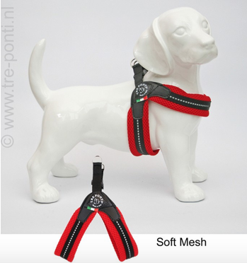 Tre Ponti - Mesh Fibbia Reflecterend (rood)