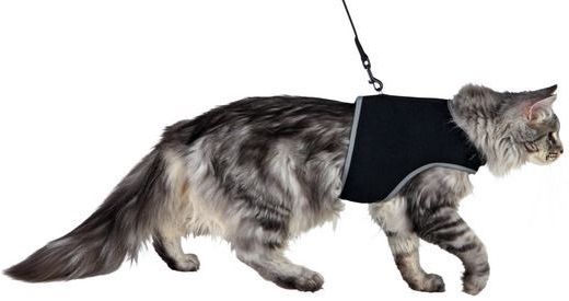 Trixi - Kattentuig met riem Zwart