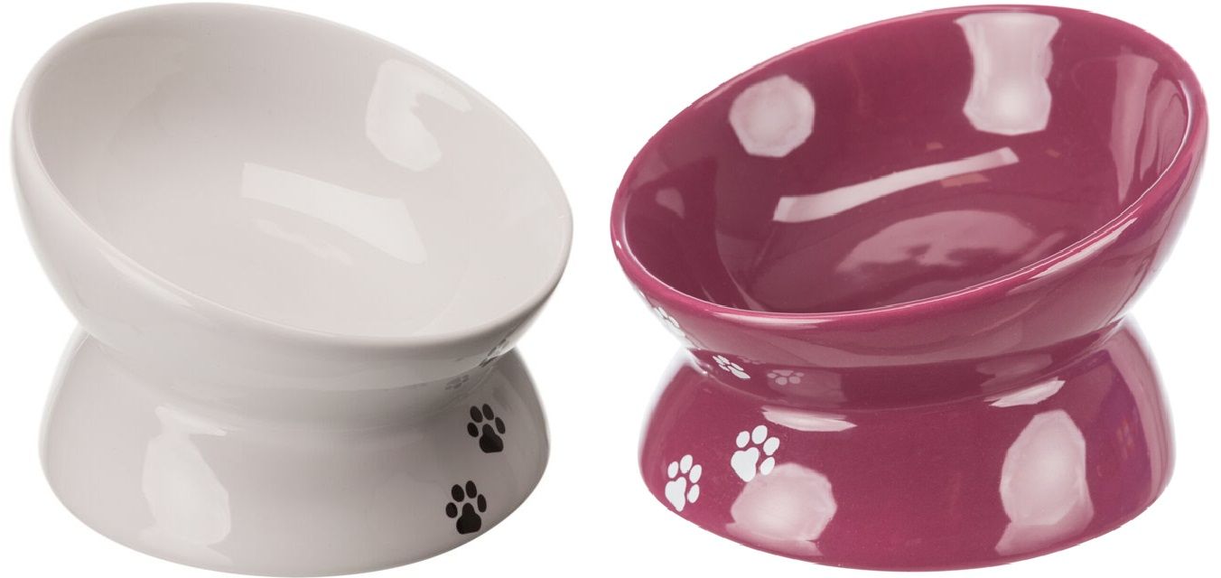 Trixie - Keramische Voer/Waterbak Verhoogd Ø13cm