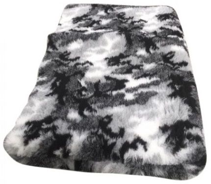 Vetbed - Camouflage Grijs