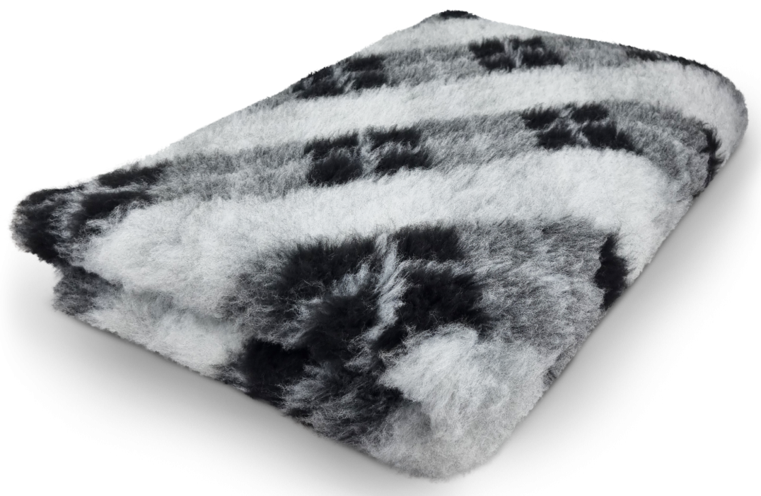 Vetbed - Diamond Ruit Zwart Anti-slip